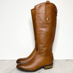 Sam Edelman Penny Whiskey Leather Riding Boot 7M